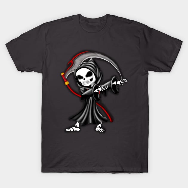 Dabbing Reaper T-Shirt by Digitanim8tor